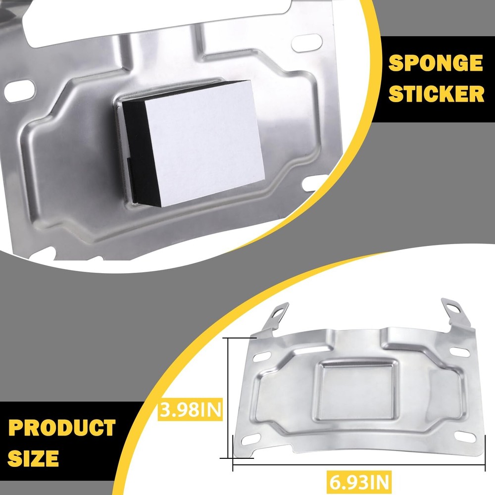 Custom Dynamics License Plate Relocation Kit #CD-LPR-KIT Harley Davidson
