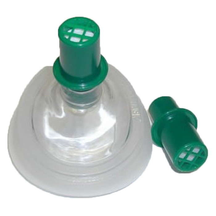 10 INFANT CPR Training Masks with 10 Training Valves
