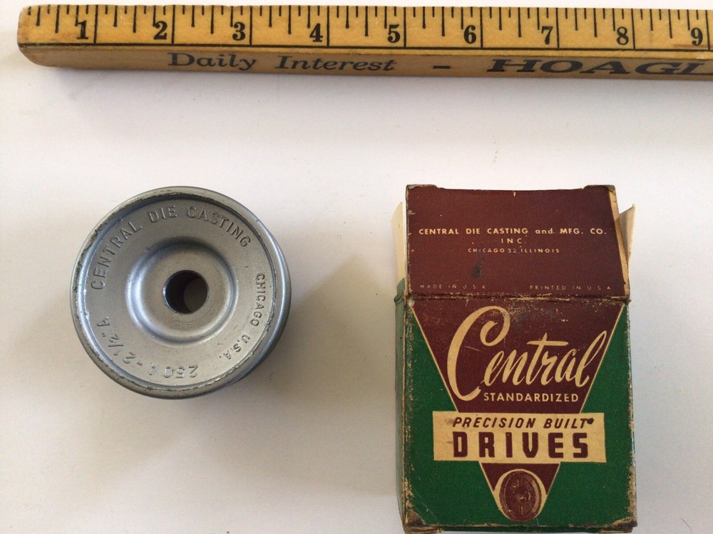 Central standarized precision built drives V grooved pully