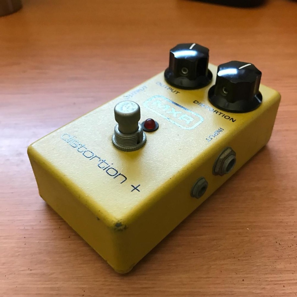 MXR Distortion + Jim Dunlop Early Model 1987