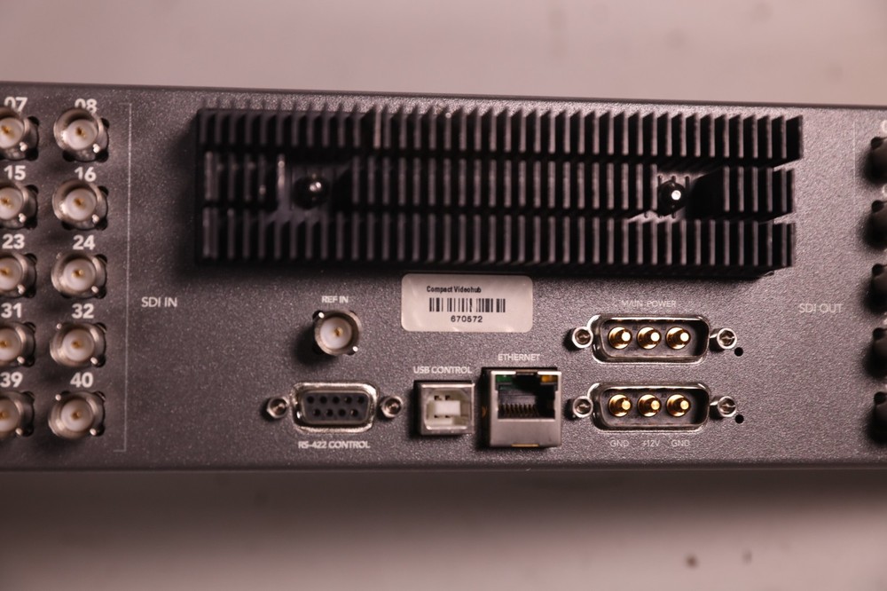 Blackmagic Design Compact Videohub 40x40 SDI