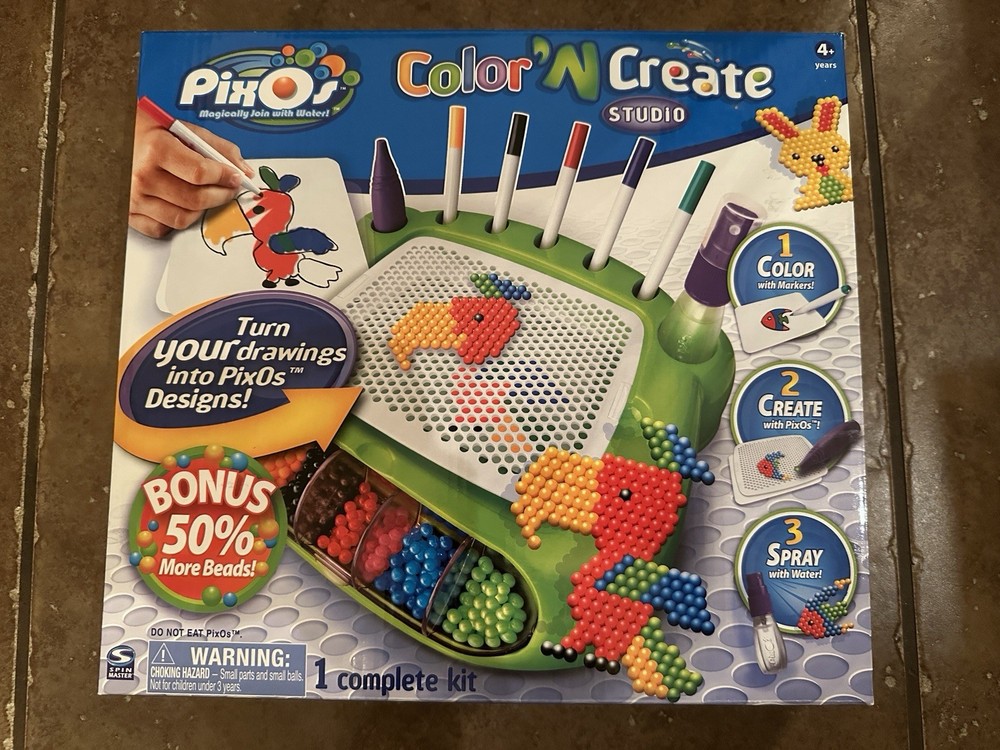 PixOs Color N' Create Studio Spin Masters NIB