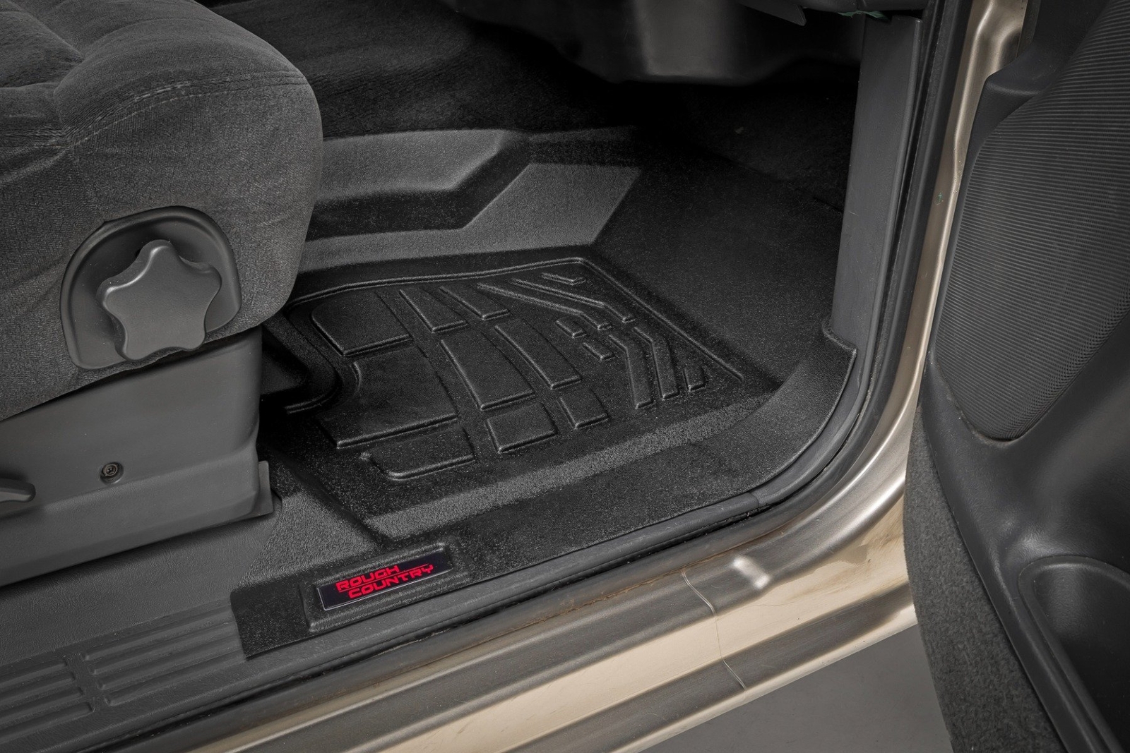 Rough Country Sure-Fit Front Floor Mats for 1999-2006 Chevy/GMC 1500 - SM2991A