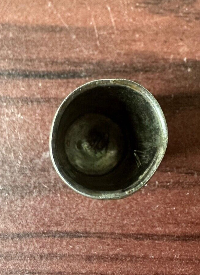 Antique Sterling Silver Thimble size 10