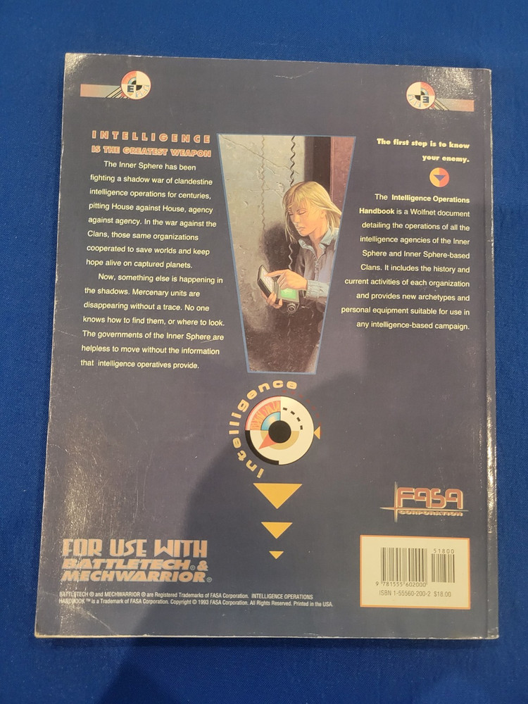 Intelligence Operations Handbook - Battletech 1673