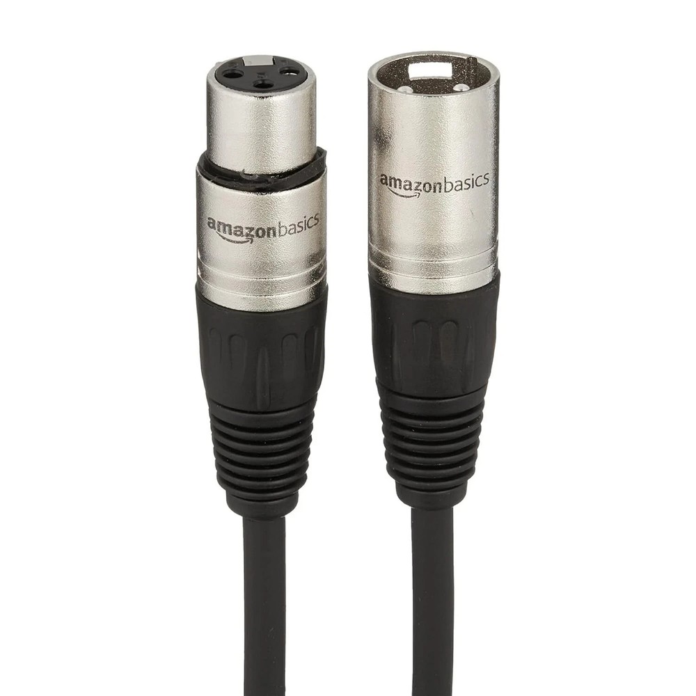 25 Feet Cables De Interconexion Para Cable De Microfono De Xlr Macho A Microfono
