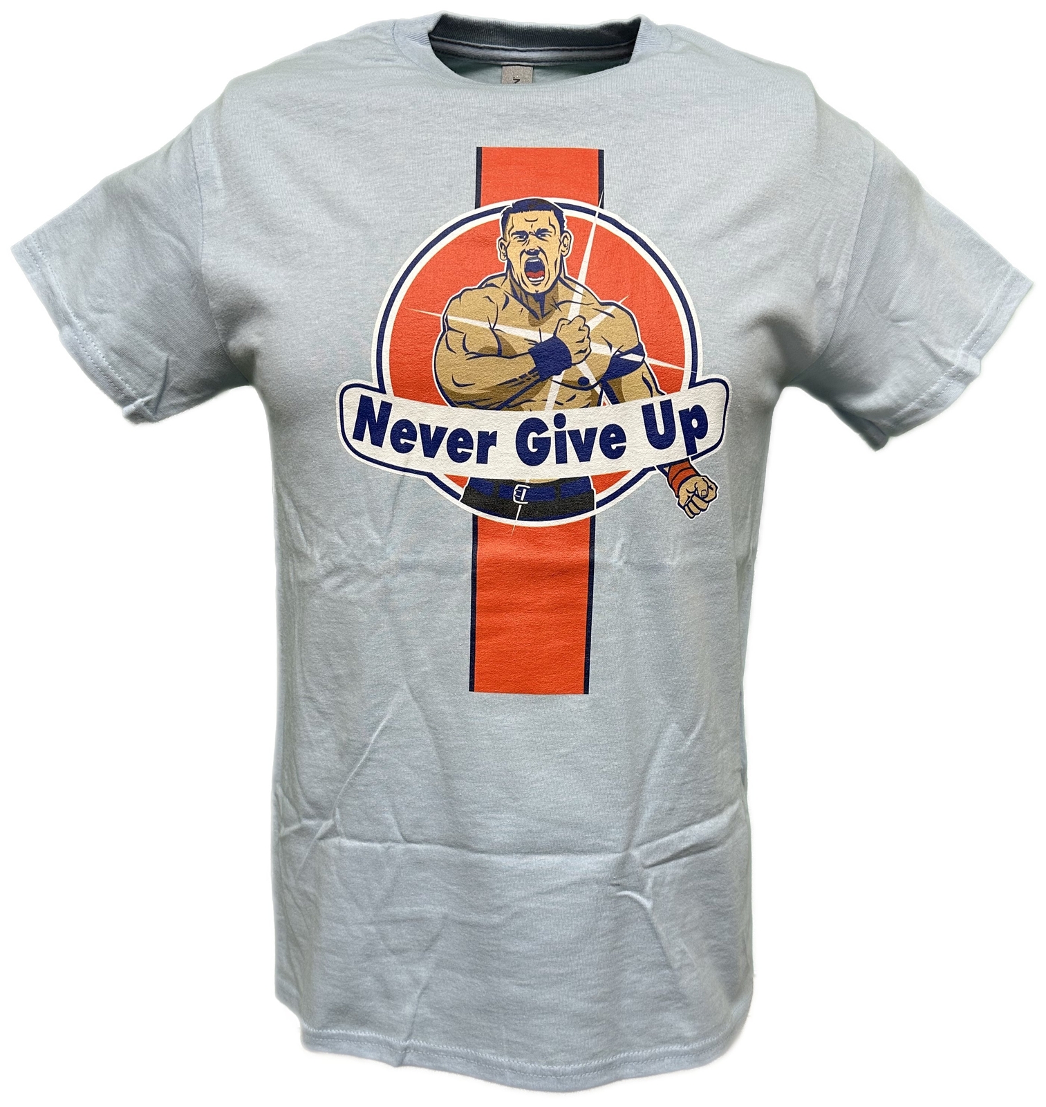 John Cena Blue Orange Never Give Up 20 Years Youth Costume