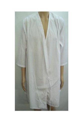 LAB COAT***65% POLYESTER *** 35% COTTON ***WHITE*** LABCOAT XL