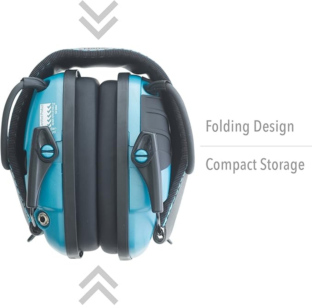 Howard Leight Impact Sport Sound Electronic Shooting Earmuff, Teal SIOC