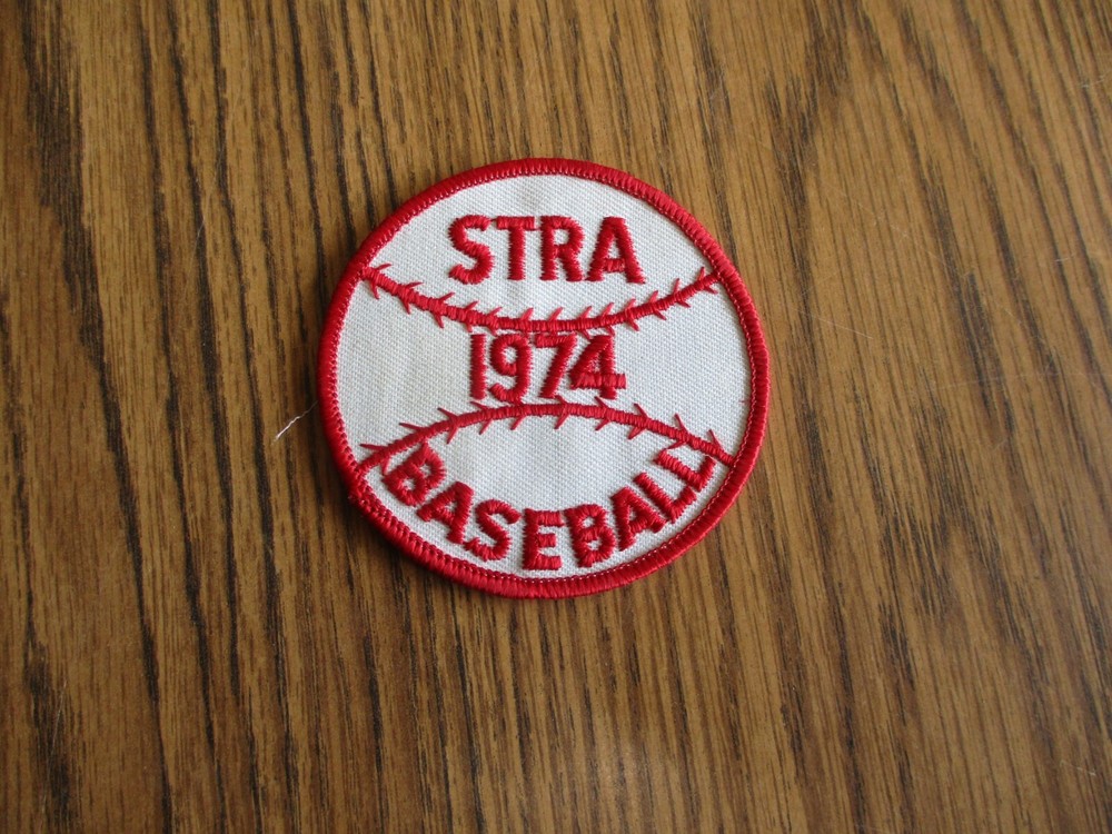 STRA 1974 BASEBALL PATCH S.T.R.A.