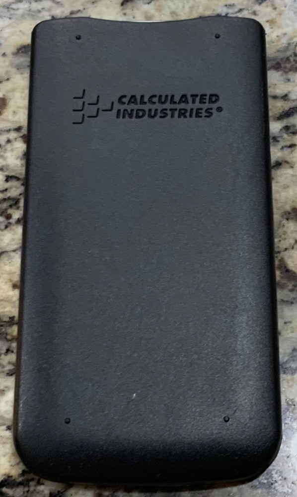 Measure Master Pro Calculator Model 4020 By Calculated Industries