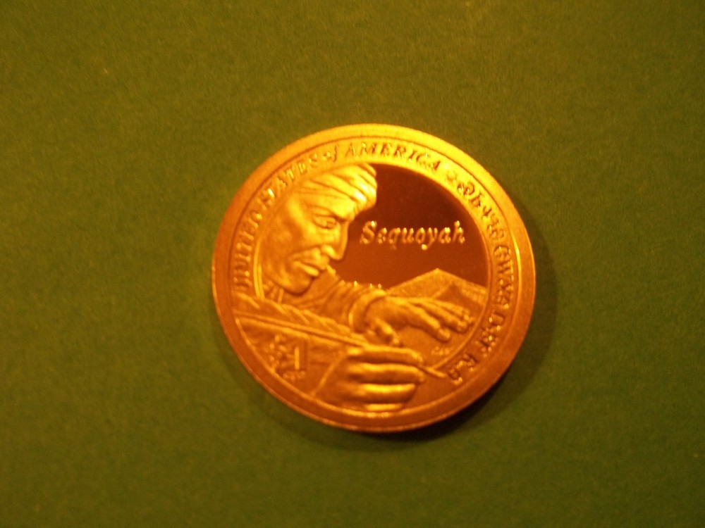 "S" Proof Gem Native American Dollars  2017 S