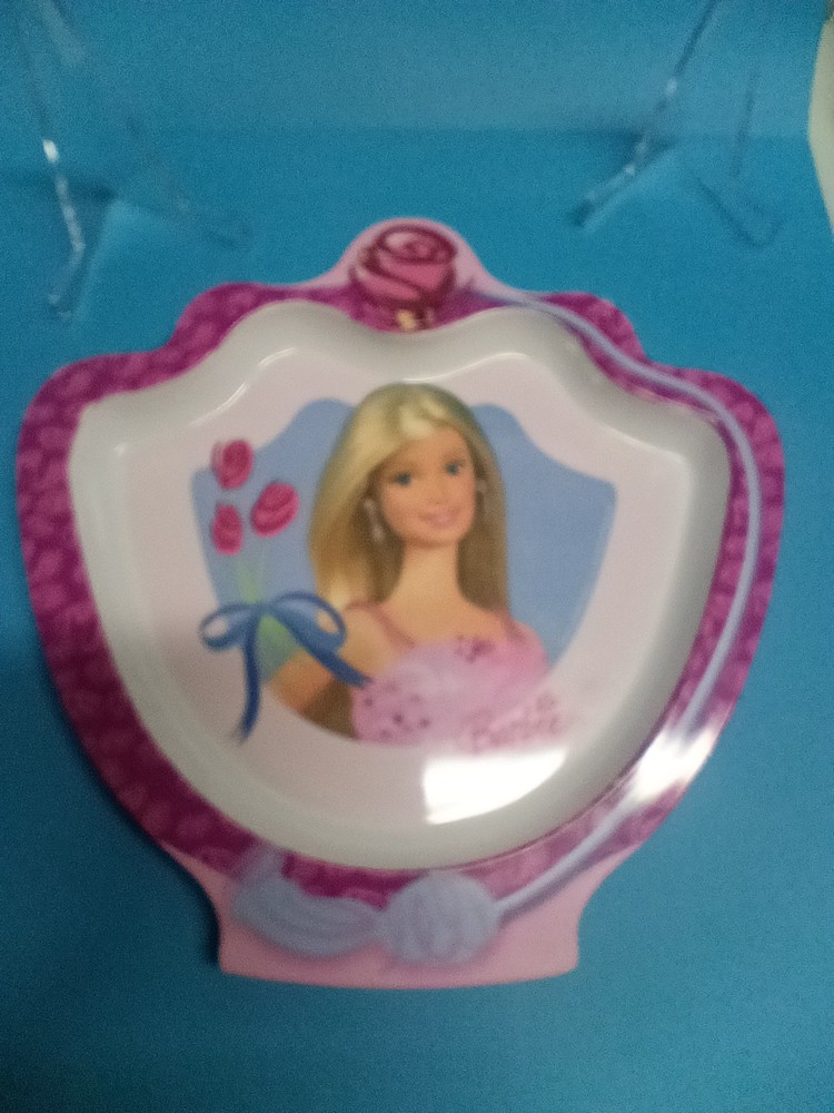 (2) Vintage Barbie plates