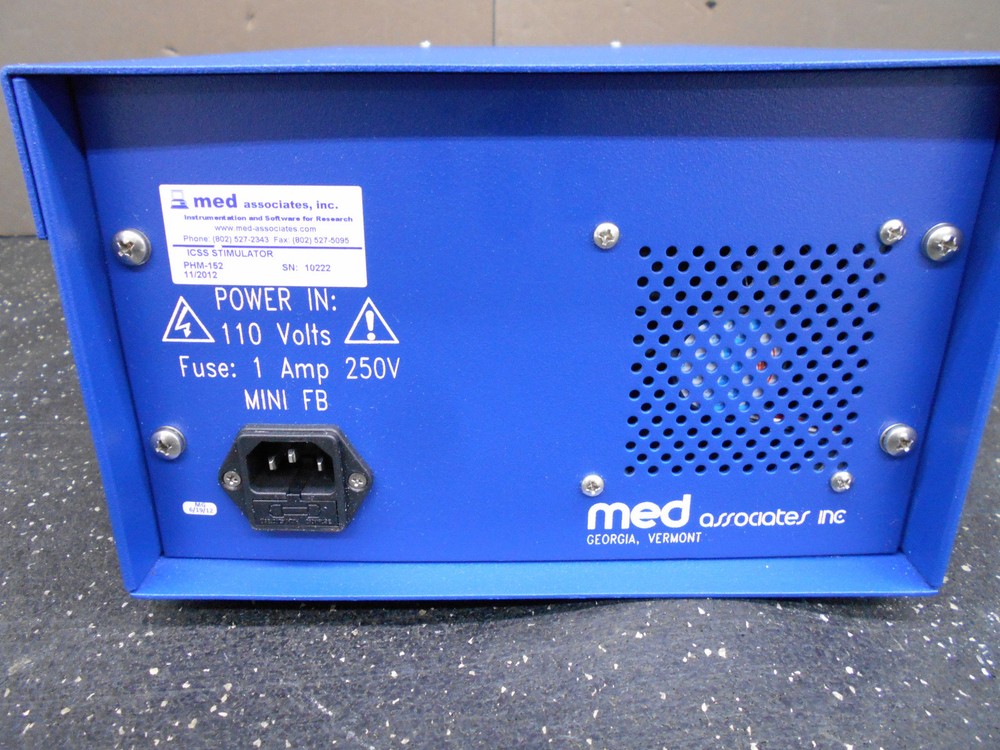 MED ASSOCIATES PHM-152 PROGRAMMABLE ICSS STIMULATOR CONTROL NETWORK