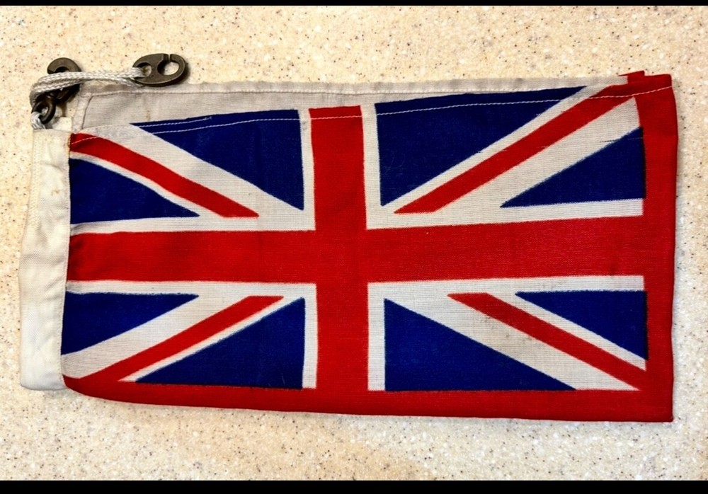 WW2 British naval flad dated 1944