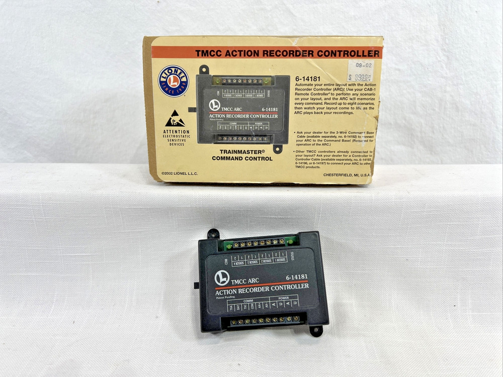 Lionel 6-14181 TMCC Action Recorder Controller - ARC NEW