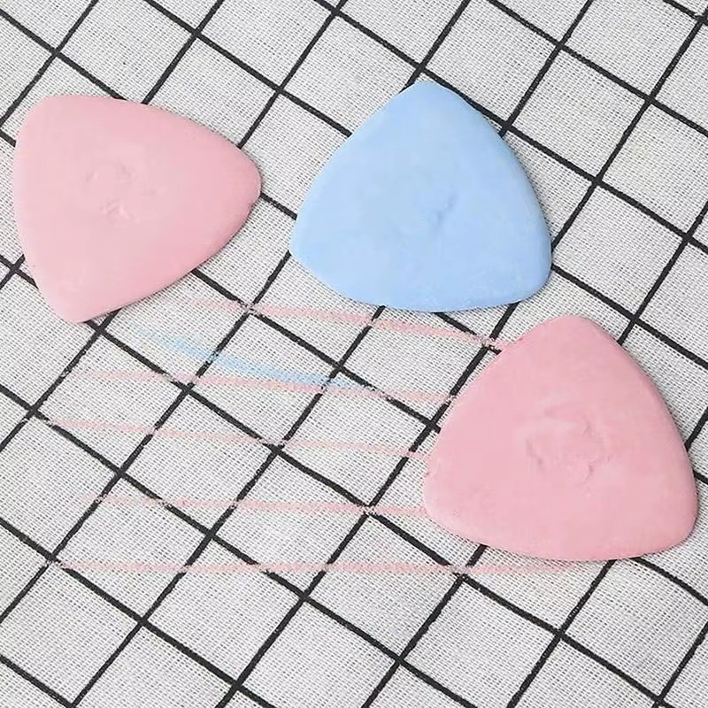10x Triangle Tailors Chalk Fabric Chalk Dressmaker Chalk For Seam Fabric Marking