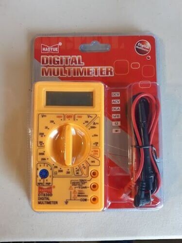 Digital LCD Voltmeter Ammeter Ohmmeter Multimeter Volt AC DC Tester Meter