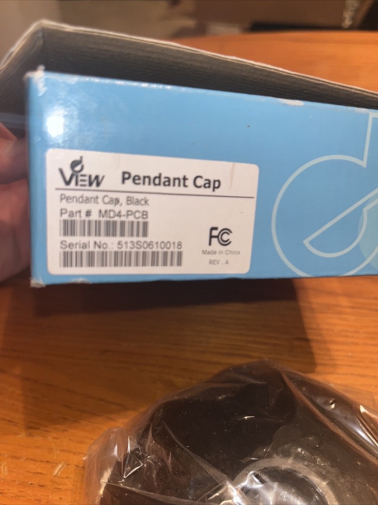 NEW in box - VIEW md4-pcb pendant cap