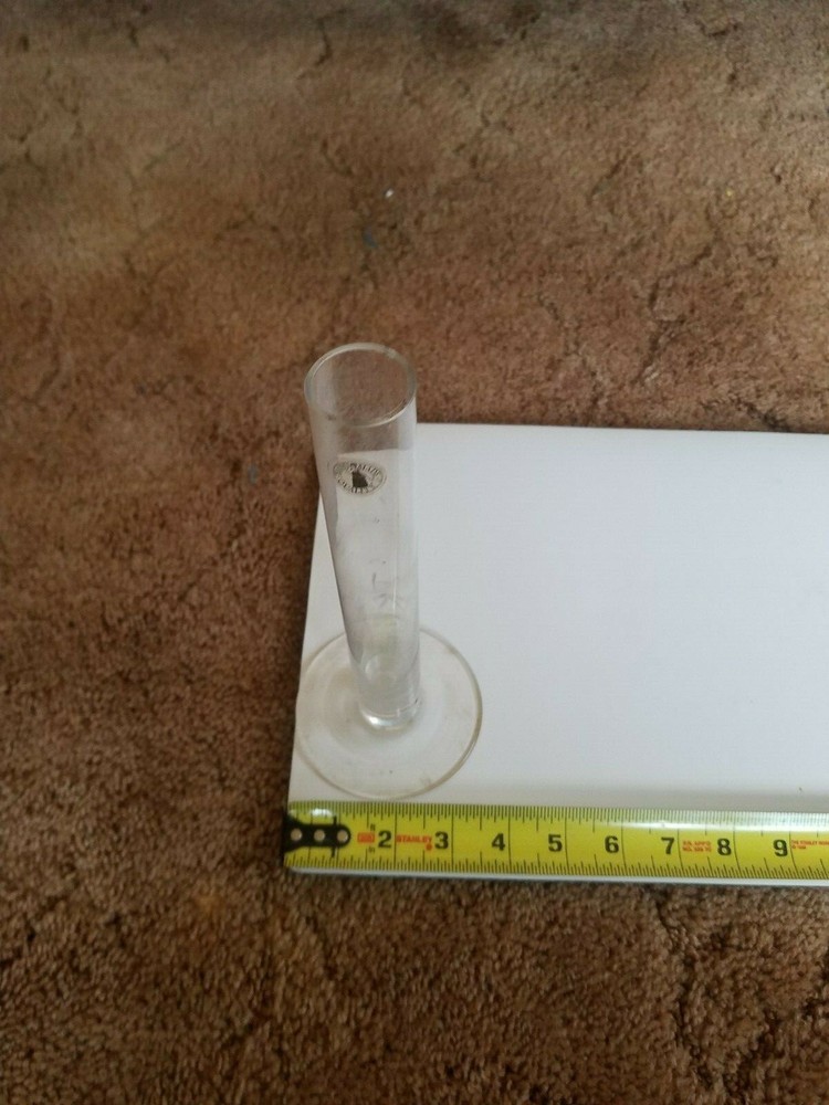 Hand made glass school lab beaker - Used