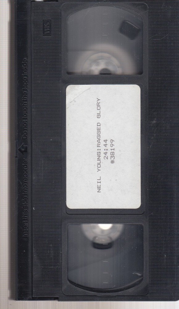 neil young ragged glory vhs promo