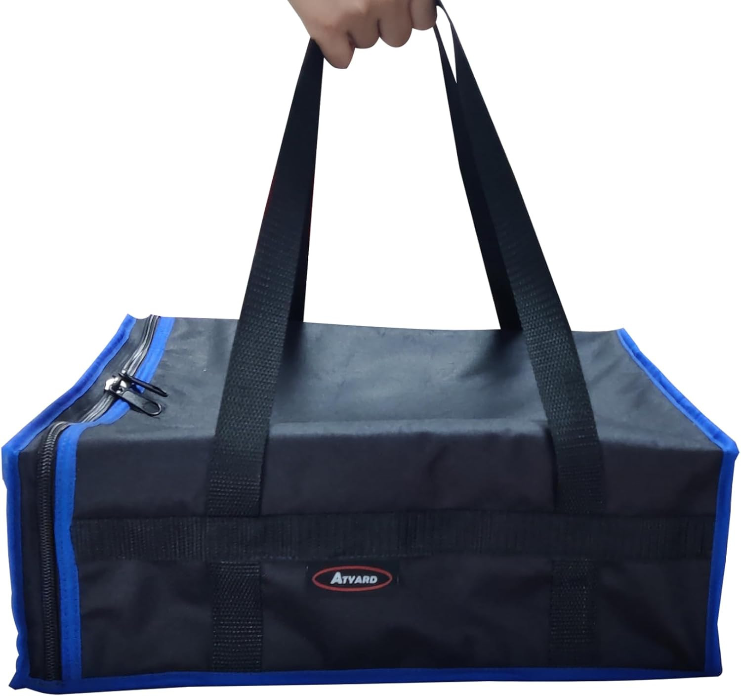 Pizza Delivery Bag, 20" x 20" x 5" Pizza Warmer Bags for Carry Hot, Insulated Fo