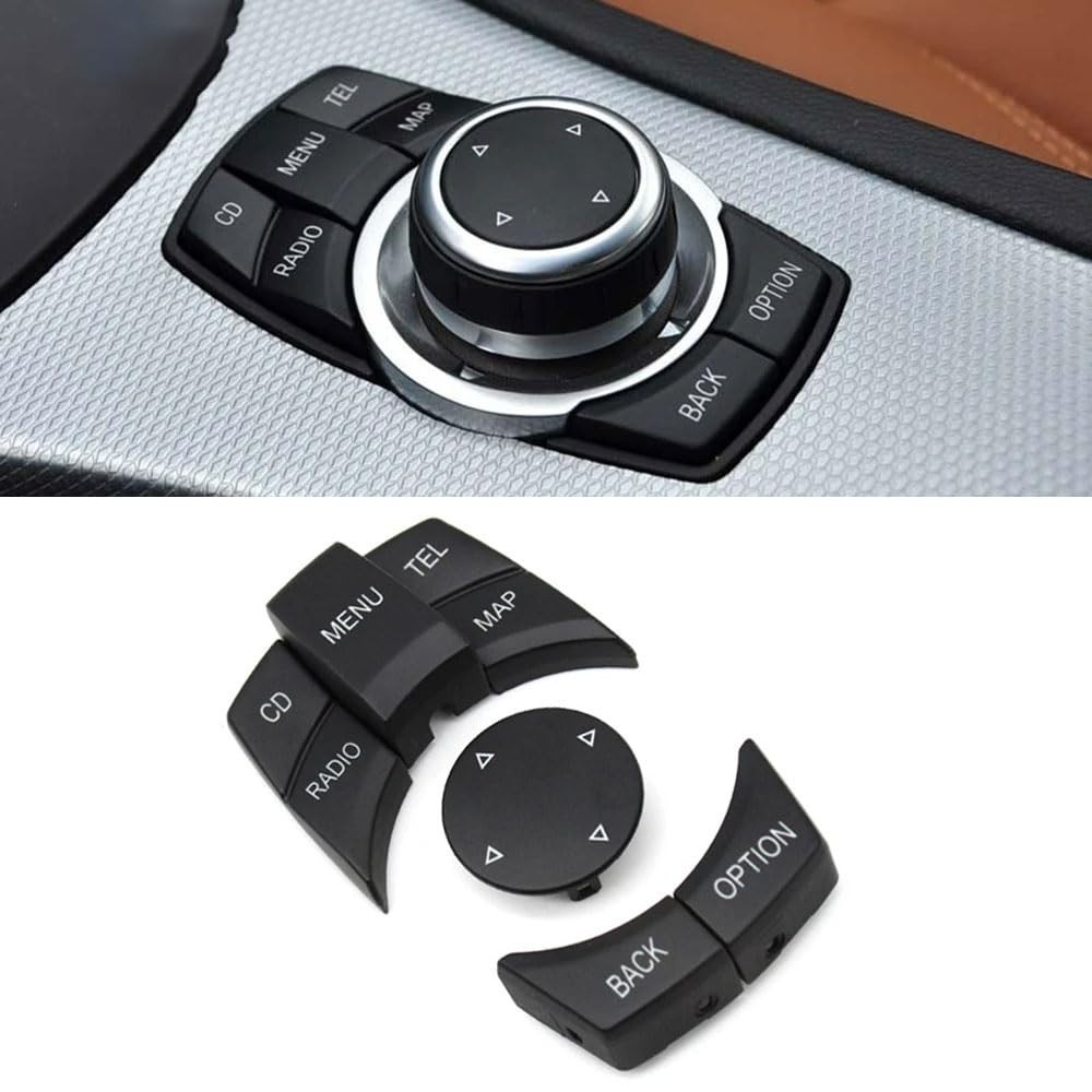 CIC IDrive Multi-Media Knob Menu Button Switch for 1 3 5 X1 X5 X6 E Series E87 E