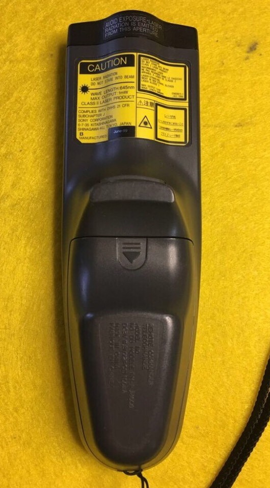 Sony RM-PJM600 Projector Remote Control