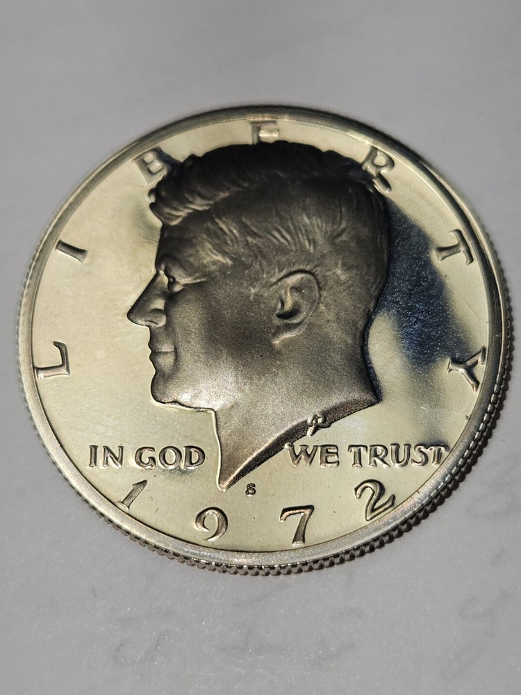 1972 P D S Kennedy Half Dollar Trio