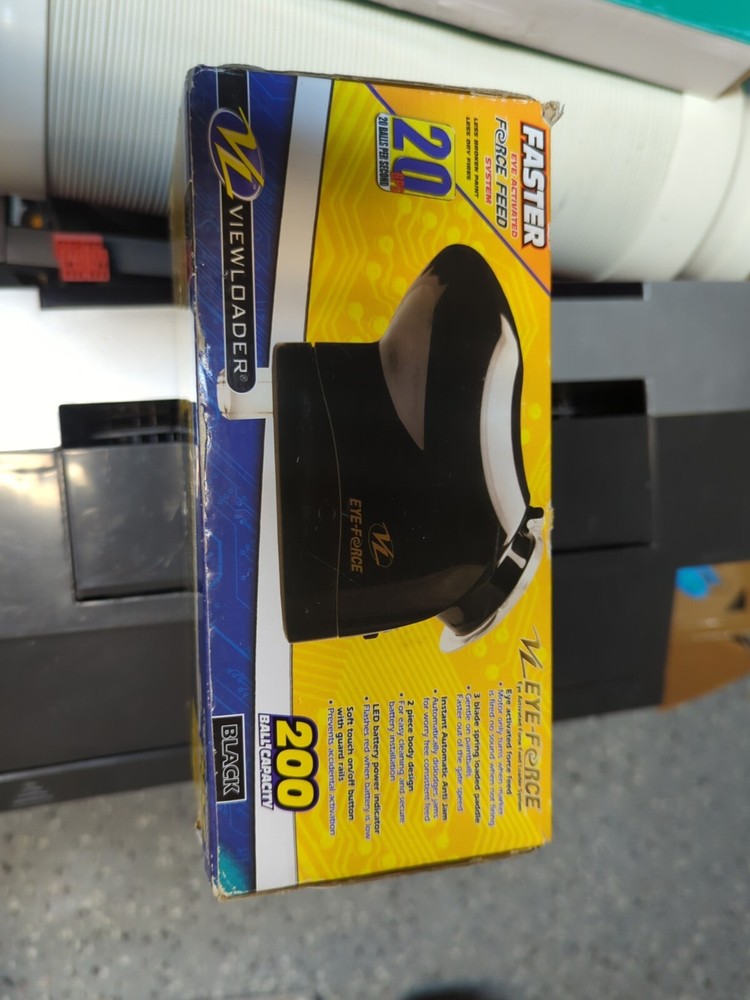 NEW! VL Eye Force Eye Activated Feed Loader System - Black