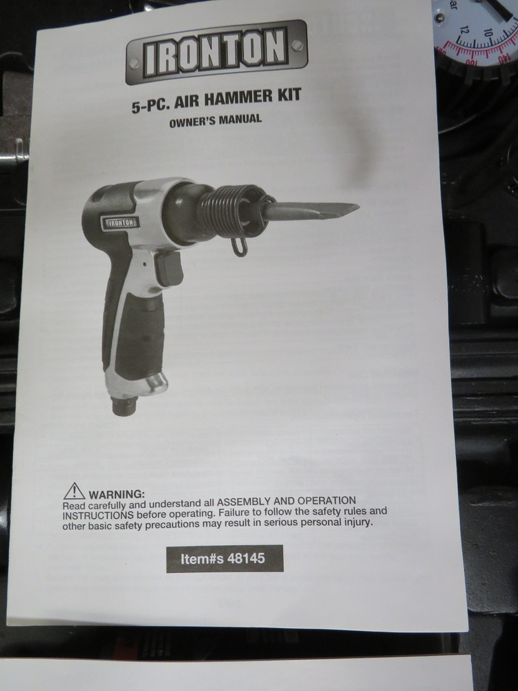 Ironton Air Tool Kit with accessories