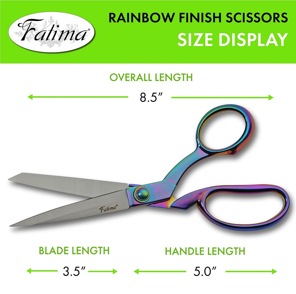 Heavy Duty Fabric Tailor Scissors 8.5 Inch Sharp Dressmaking Shears Tool