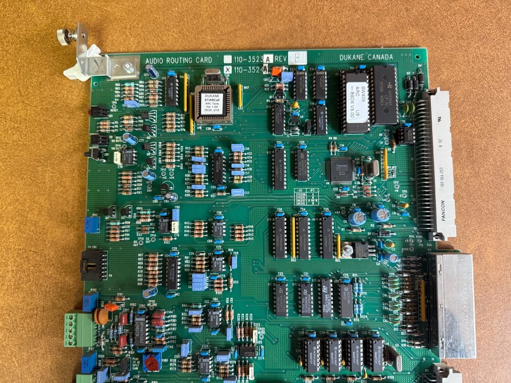 Dukane 110-3524 Expanded Audio Routing Card for a StarCall Intercom System