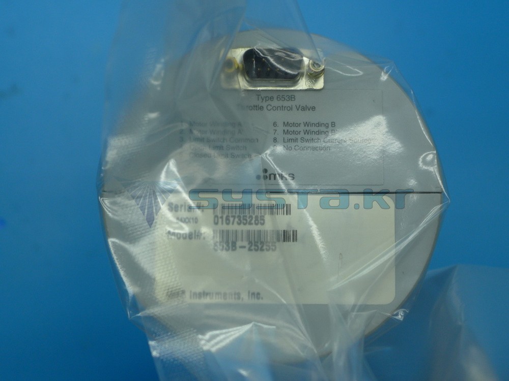 MKS 653B-25255, Throttle Control Valve, Controller