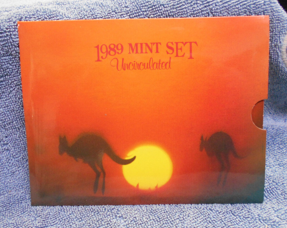 1989  AUSTRALIAN COIN MINT SET - SEE DESCRIPTION