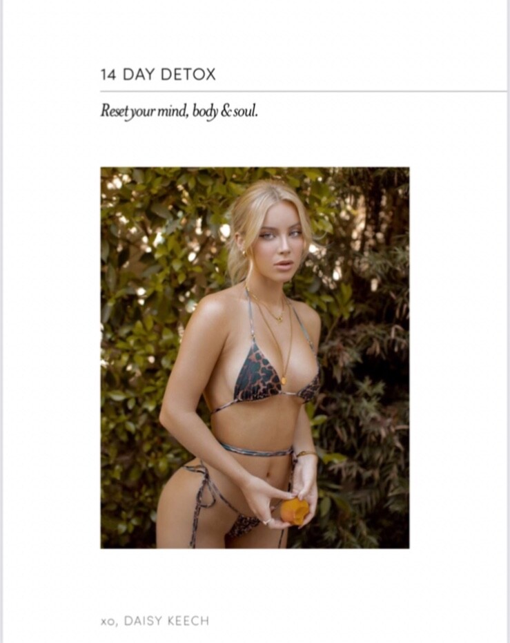 daisy keech 14 day detox guide