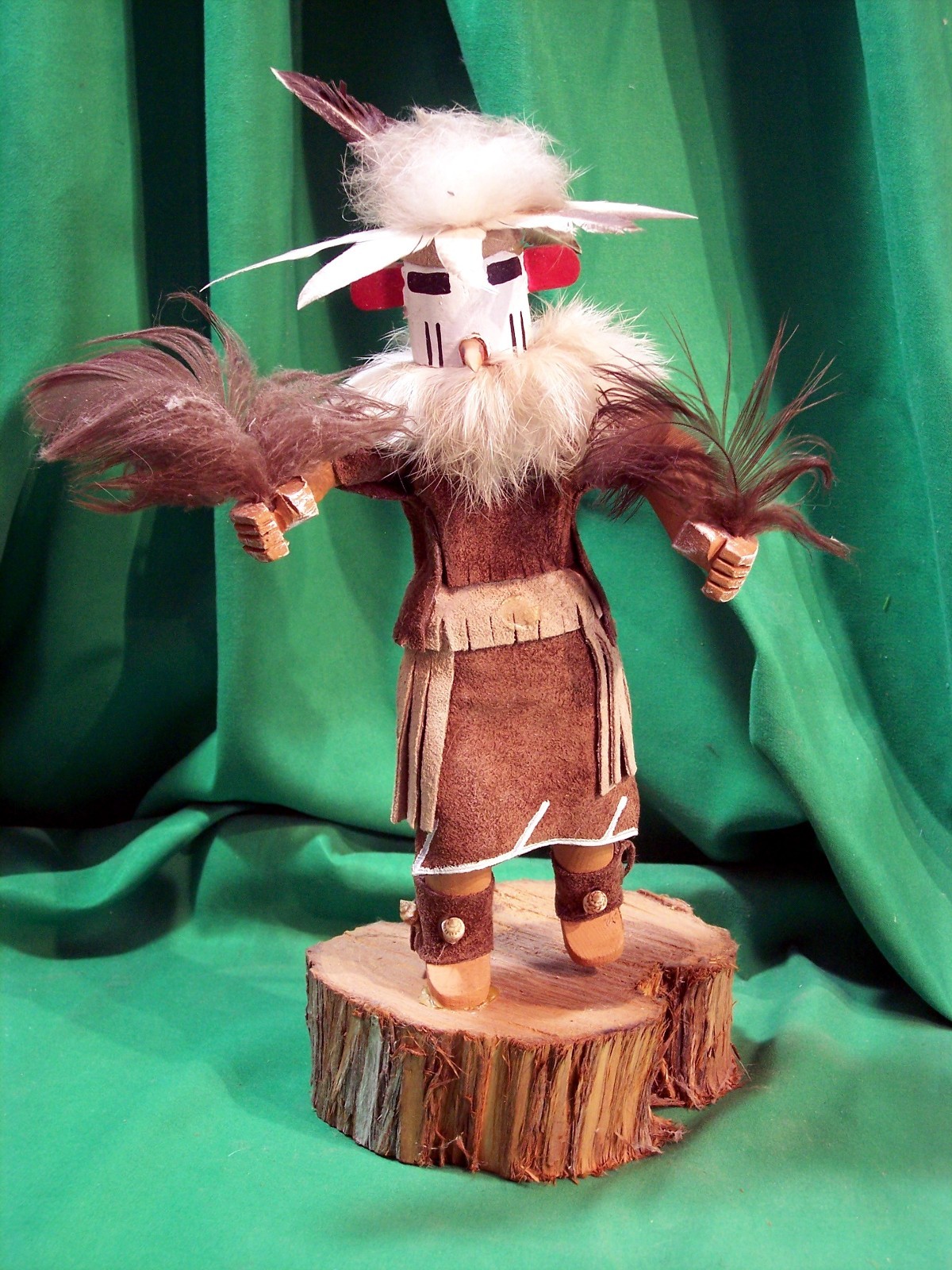 Navajo Kachina Doll - The Falcon Kachina - Dramatic!