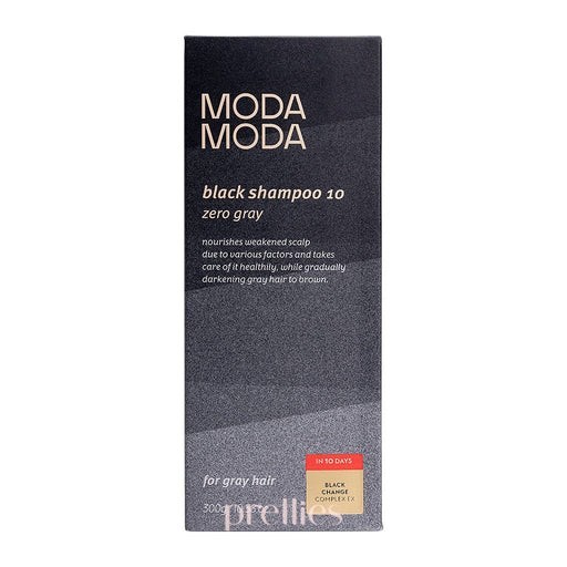 3pcs x MODAMODA Zero Gray Black Shampoo 10 300g 10.58oz Exp 10/2026 #tw