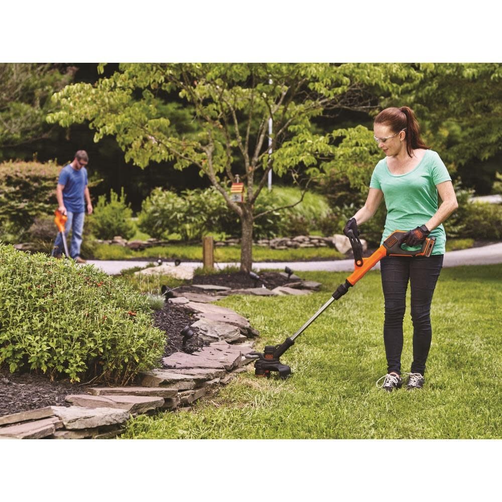 Black and Decker 20V MAX 2 Speed String Trimmer/Edger-LST522