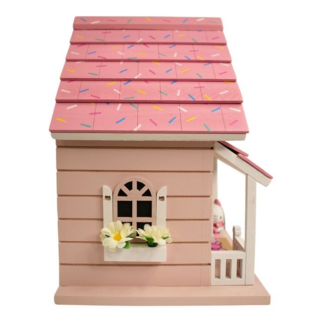 Home Bazaar Hello Kitty Iconic Bird House, Pink