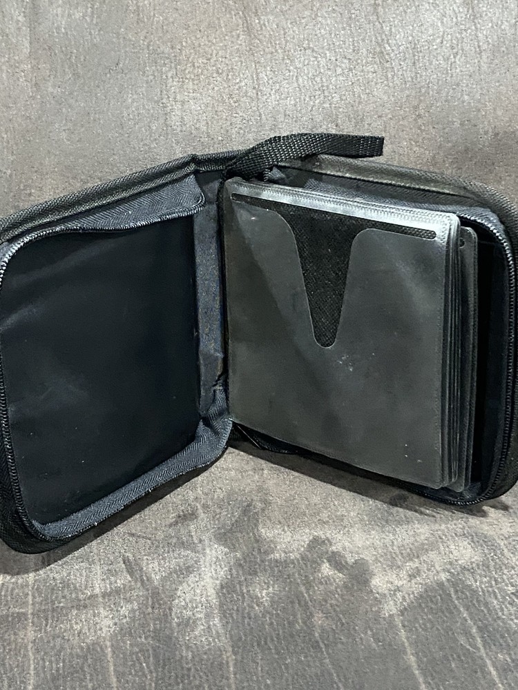 Vintage Compaq Support Software CD Disk Storage Zippered Case