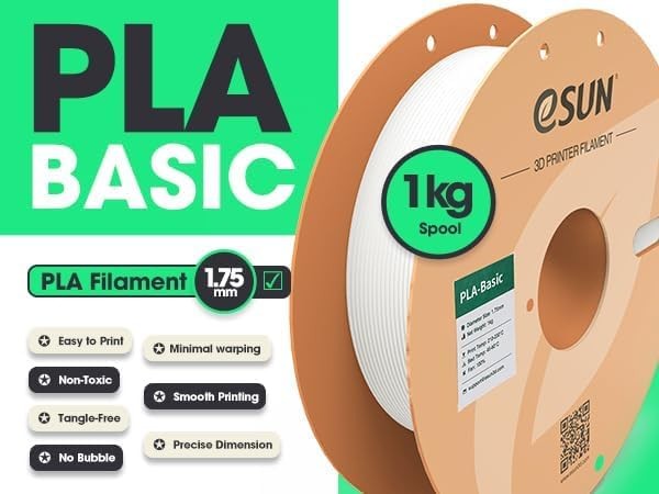 PLA Basic Filament 1.75mm 1KG High Speed 3D Printer Filament