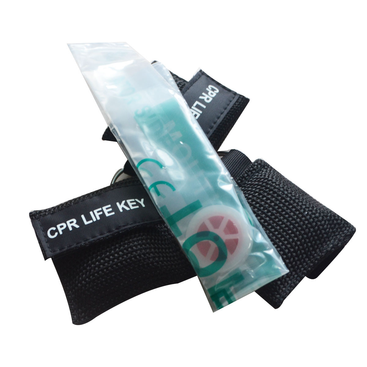 100pcs CPR Breathing Emergency Rescue Face Mask Pocket outdoor First Aid