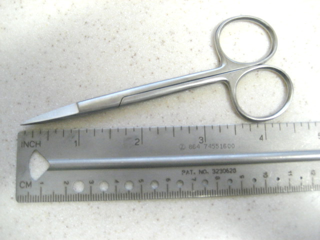 Straight Iris Scissors 4″  Tissue  SICOA  free shipping