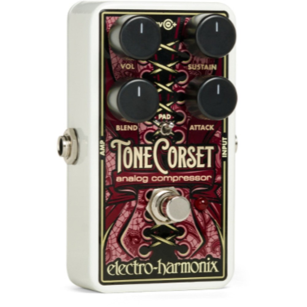 Electro-Harmonix EHX Tone Corset Analog Compressor Effects Pedal