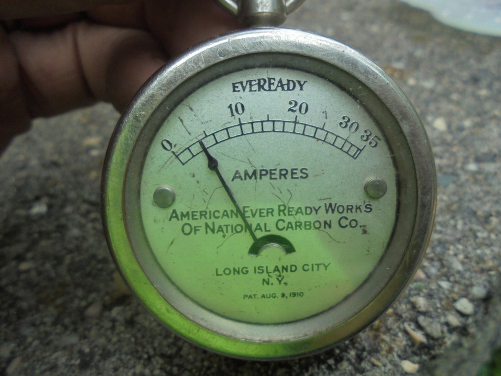 Vintage Eveready Amp Meter