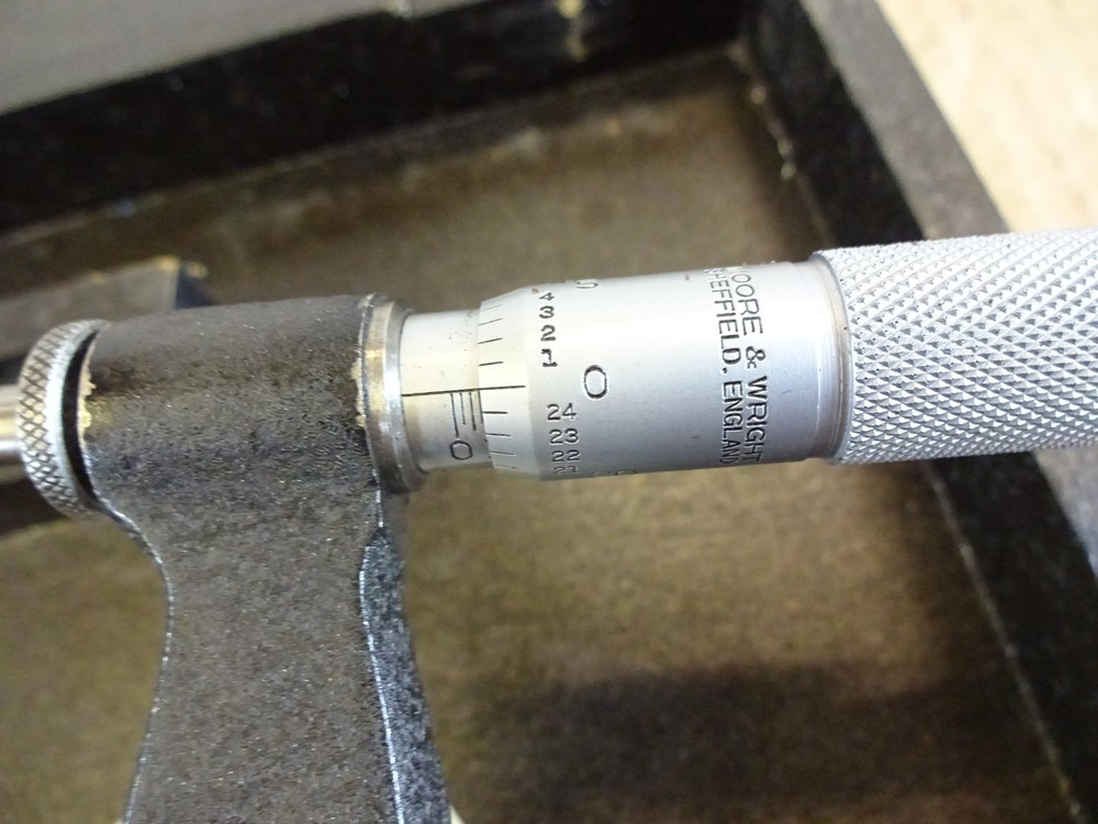 7-8" micrometer Moore & Wright No.871