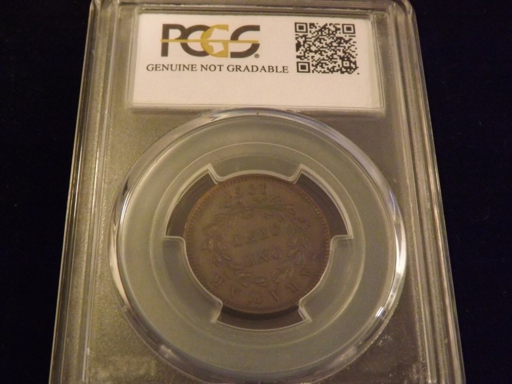 1937 1 C Sarawak PCGS AU