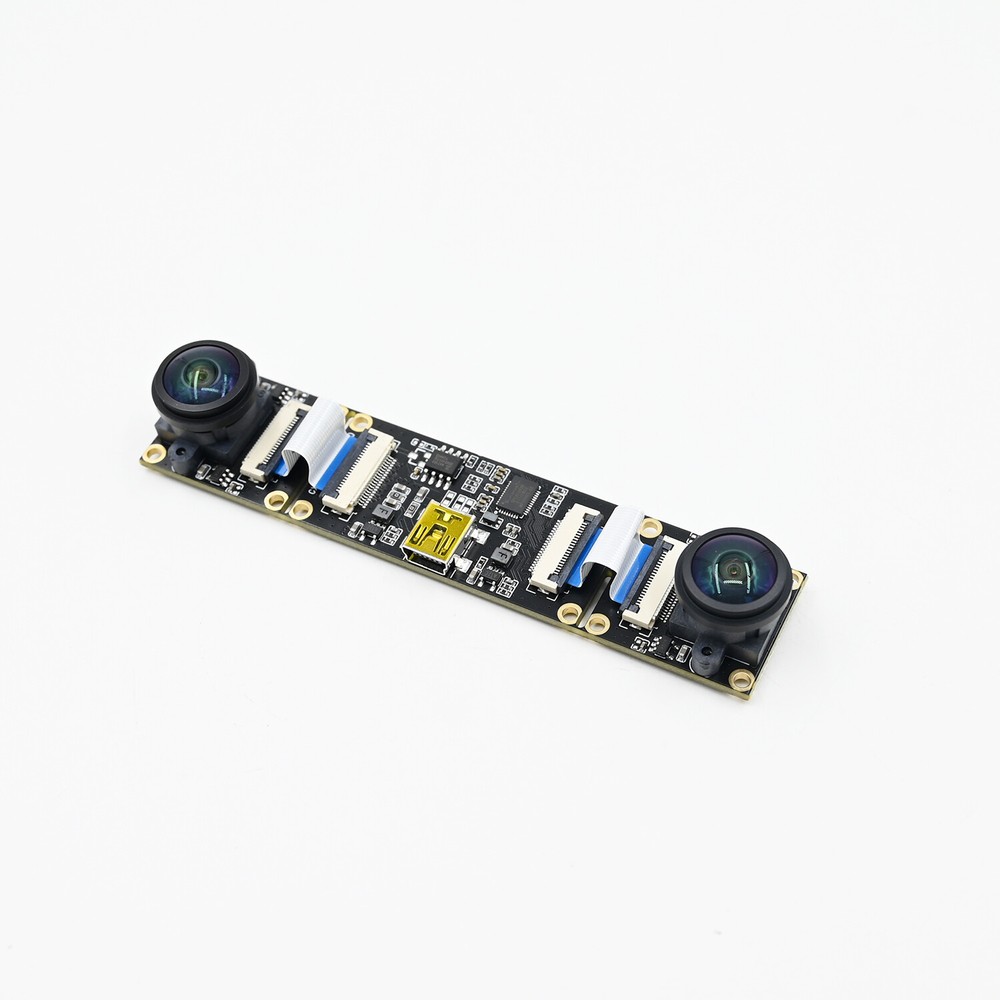 720P 3D Stereo Dual Lens USB Camera Module Synchronized Baseline Adjustable