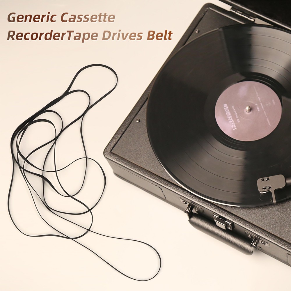 10pcs Turntable Belt 10 Specifications Rubber Belt For Recorders, CD-ROM